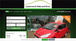 Desktop Screenshot of lutterworthrideanddrive.co.uk